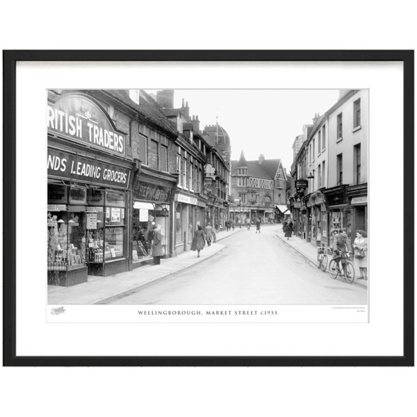 The Francis Frith Collection Wellingborough, Market Street C1955